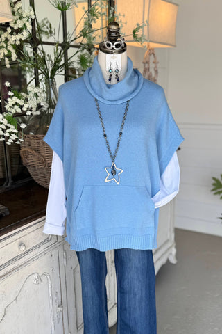 Sassy Lass Sweater Baby Blue