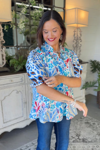 Ainsley Top Pink by Umgee Shirts & Tops Umgee