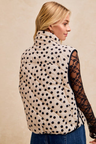 Lotsa Dots Vest Cream by Bibi