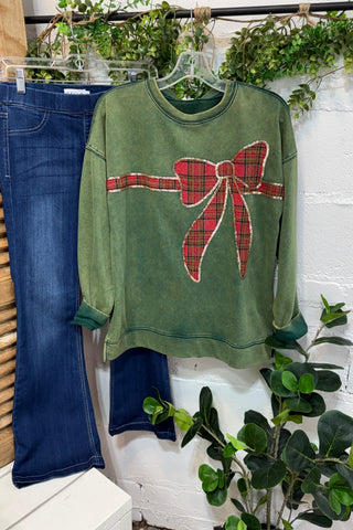 Wrap Me Up Top Green Shirts & Tops Sage & Fig