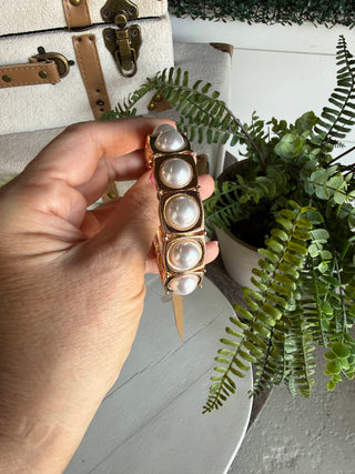 Blair Bracelet Gold/Pearl