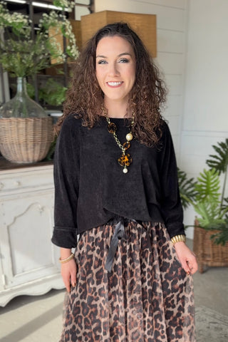 Soft Landing Black Shirts & Tops Oz