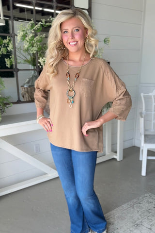 Vivie Khaki Shirts & Tops MuMu/JY
