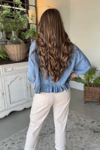 Vance Top Denim by Eesome Shirts & Tops eesome