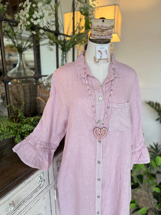 Tabitha Long Dress Blush Dresses Allison