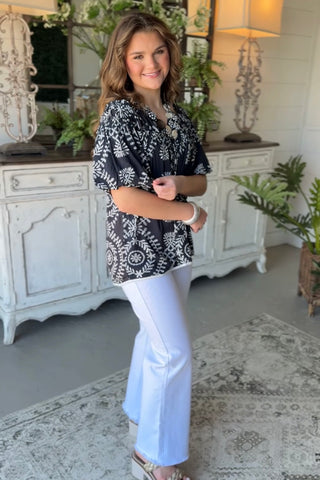 Ruth Top Black
