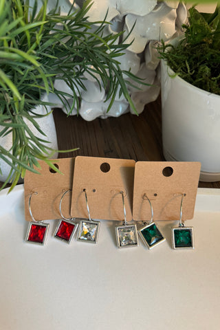 Glam Girl Earrings Clear Earrings Accessories To Go