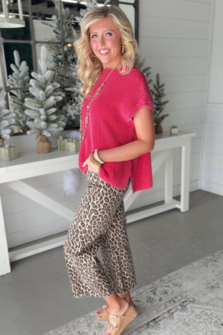 Rhythm Washed Red sweater Jodifl