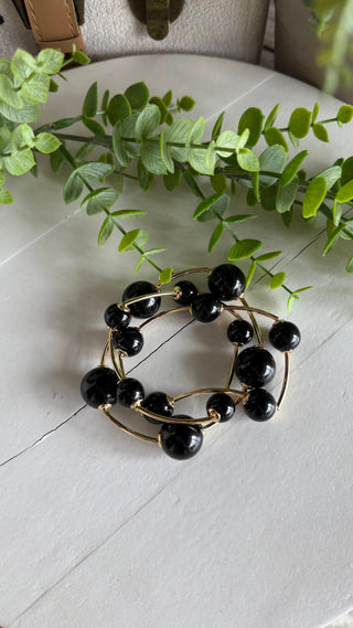 Larson Bracelet Set Black
