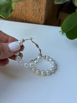 Perfect Pearl Earrings Earrings SM Style