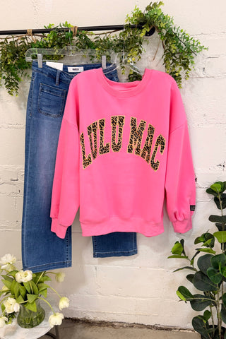 Lulu Mac Bubble Gum/Leopard