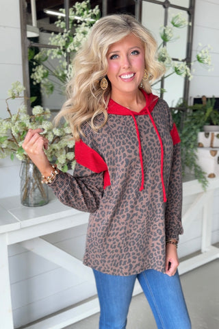 Outer Limits Red/Leo Shirts & Tops Heimish USA