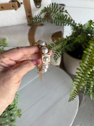 Blair Bracelet Gold/Pearl