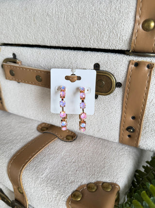 Dazzling Earrings Pink Earrings Accessories To Go