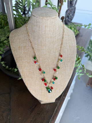 Jingle Necklace Gold by Pink Panache Necklaces Pink Panache