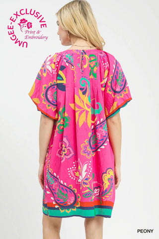 Kokomo Dress Peony by Umgee Dresses Umgee