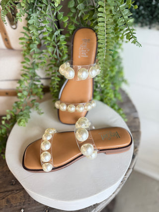 Catch A Buzz Clear by Corky's Sandal Corky's Footwear