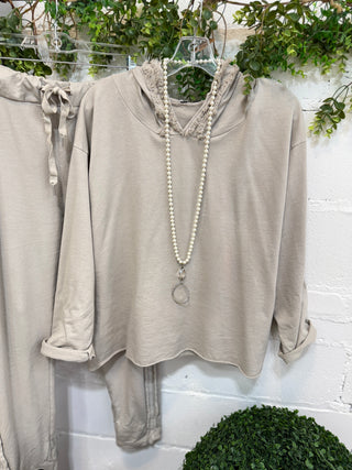 Britney Hoodie Black Shirts & Tops Sunflower