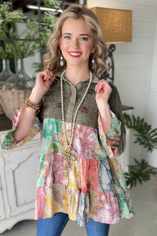 Nadia Gravel Multi Shirts & Tops Young Threads