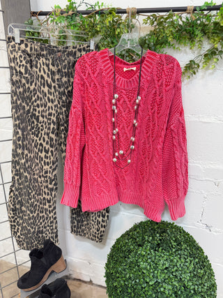 Fierce Pants Chestnut Leopard by Eesome Pants eesome