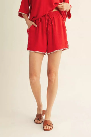 Lassie Set Red by Jodifl Short Set Jodifl