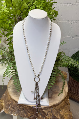 Blessed Necklace Pearl Necklaces BFF