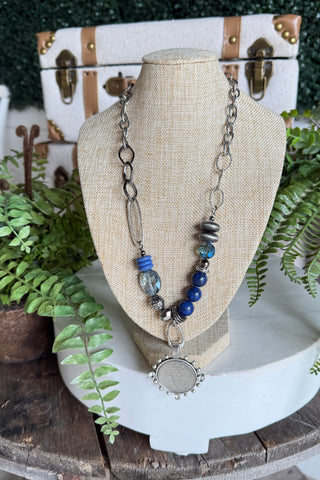 Rory Necklace Blue