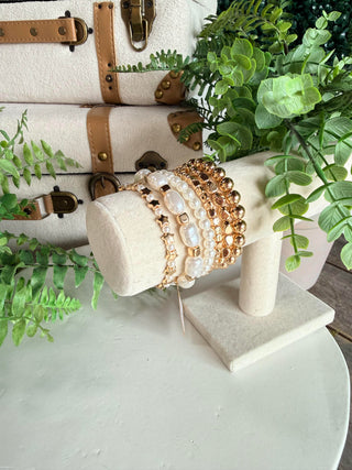 Seacoast Bracelet Set Gold Bracelets Chic Cool
