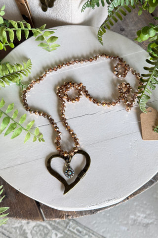 Heart's Desire Necklace Bronze/Copper Necklaces BFF