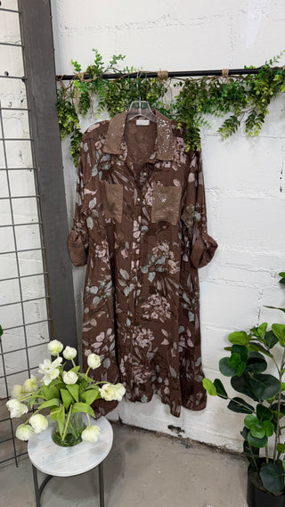Janessa Midi Dress Chocolate Dresses Prospero