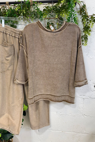 Harbin Sweater Mocha Sweater Blu Pepper