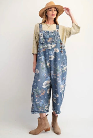 Clarabelle Overalls Denim by Easel