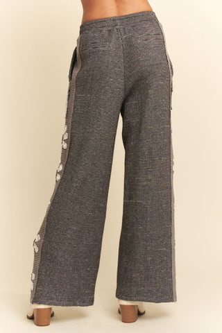 Petal Pusher Pants Charcoal/Mocha Pants Davi & Dani
