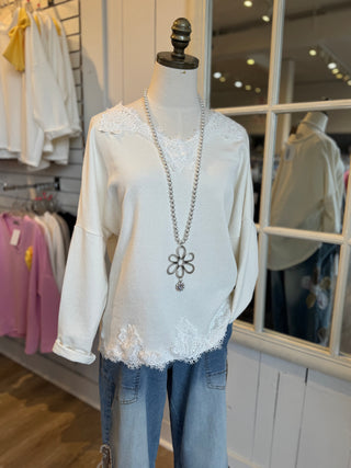 Daydreamer Top Ivory Shirts & Tops MuMu
