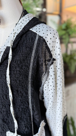 Miss Dot Jacket Black by POL Clothing