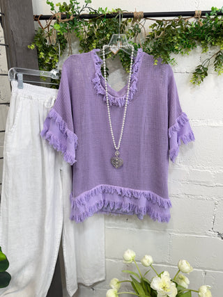 Desert Island Lavender Shirts & Tops Sole Luna