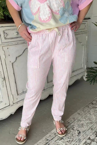 Beach Walk Pants Pink Pants Miss Carla