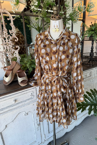 Aspects Dress Camel by Gigio