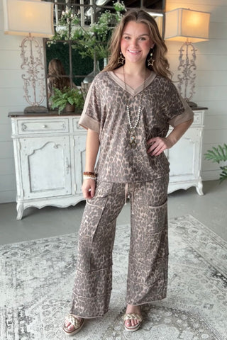 Wild Side Top Mocha Shirts & Tops J Her