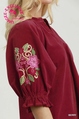 Seasoned Top Berry by Umgee Shirts & Tops Umgee