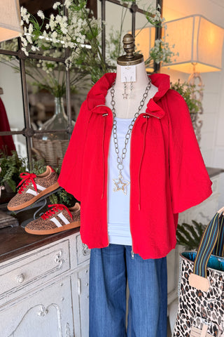 Elements Jacket Red by Umgee