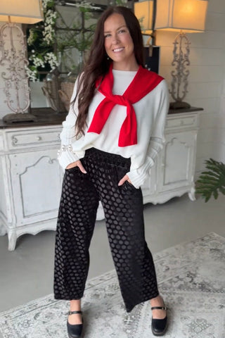 Misbehavin Sweater Wrap Red Wrap Original USA