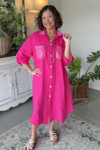 Gerri Dress Fuchsia Dresses Prospero