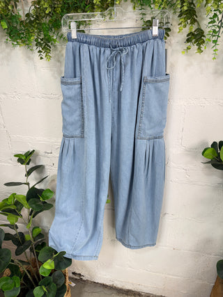 Garrett Pants Chambray