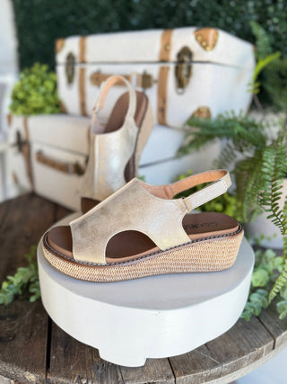 Volta II Sandal Washed Gold by Corky’s Sandal Corky's Footwear