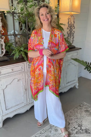 Fiery Kimono Multi Kimonos Urbanista