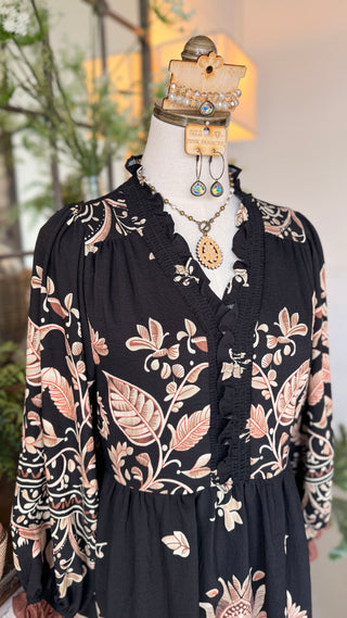 Sandy Dress Black by Umgee Dresses Umgee