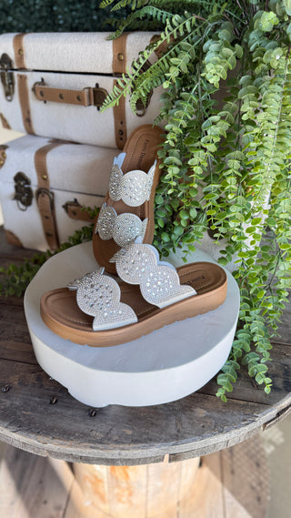 Nala Sandals Silver Sandal Pierre Dumas