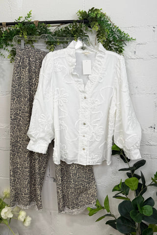 Wendy Top White by Jodifl