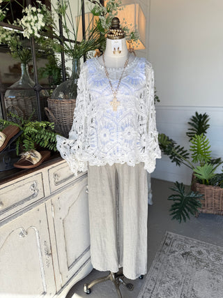 Mallory Top White by POL Clothing Shirts & Tops Pol Clothing